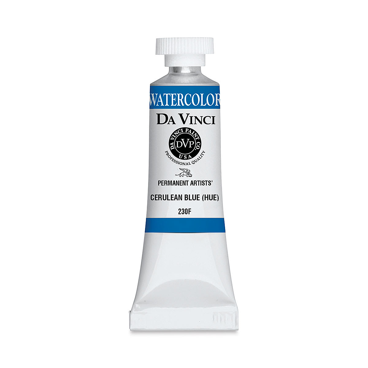 Da Vinci Artists' Permanent Watercolor - Cerulean Blue Hue, 15 ml tube