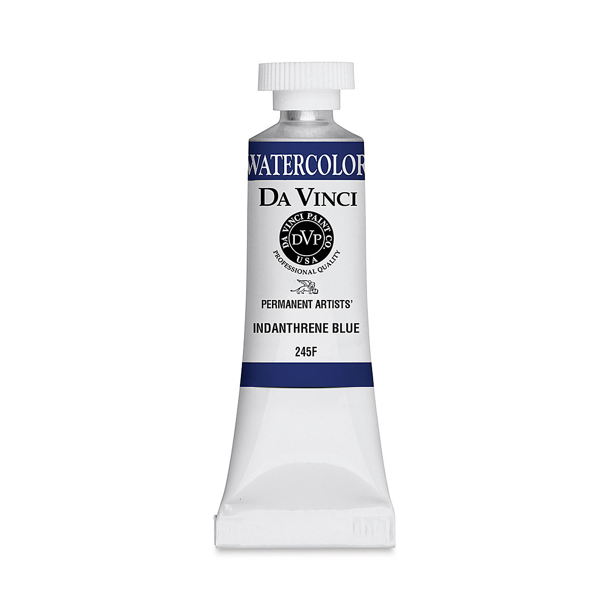 Da Vinci Artists' Permanent Watercolor - Indanthrene Blue, 15 ml tube
