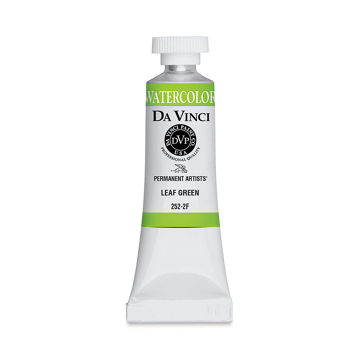 Da Vinci Artists' Permanent Watercolor - Leaf Green, 15 ml tube