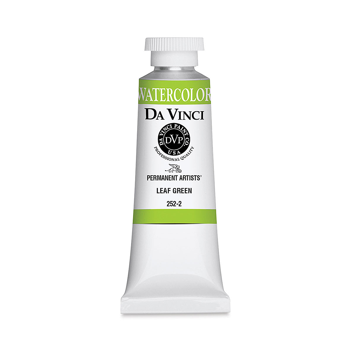 Da Vinci Artists' Permanent Watercolor - Leaf Green, 37 ml tube