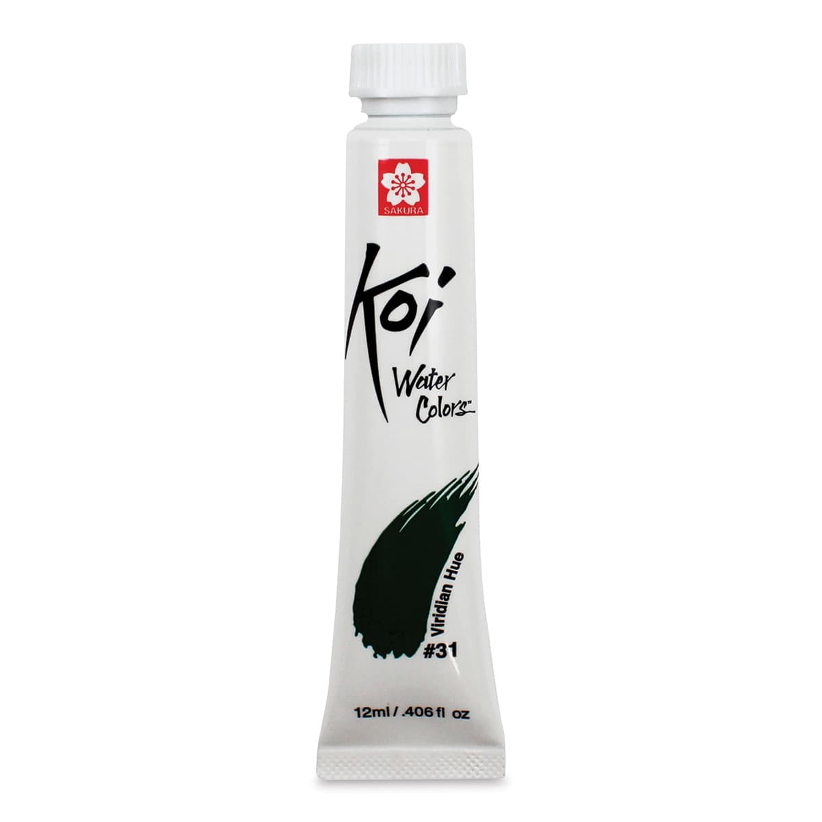 Sakura Koi Watercolor - Viridian Hue, 12 ml, Tube