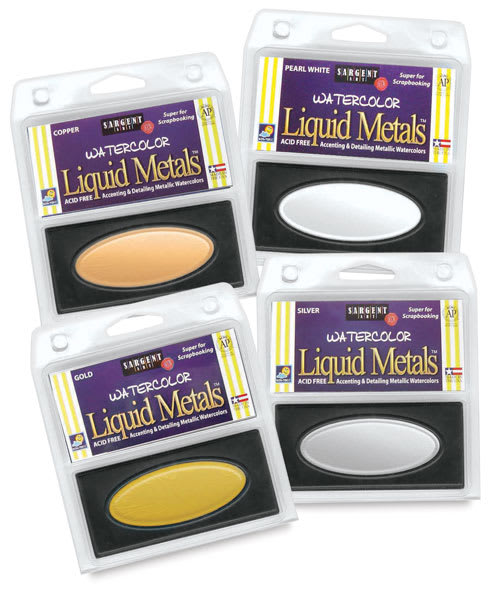 Sargent Watercolor Liquid Metal Pans