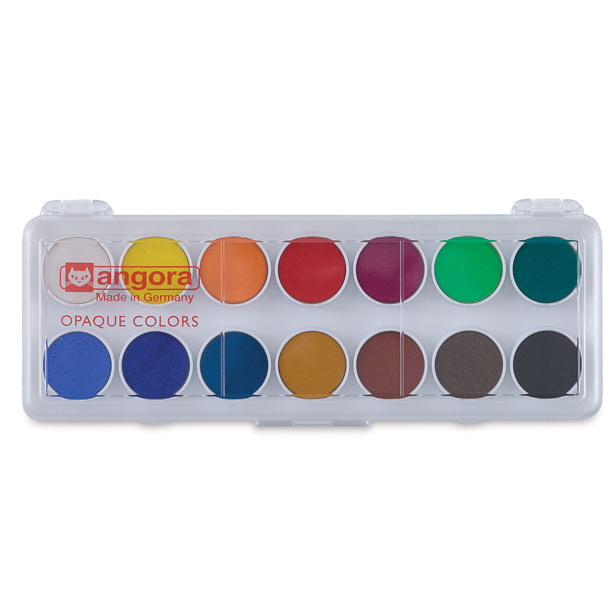 Talens Angora Opaque Watercolor Pan Set - Set of 14 Colors, Pans. In package. Talens Angora Opaque Watercolor Pan Set - Set of 14 Colors, Pans. In package.