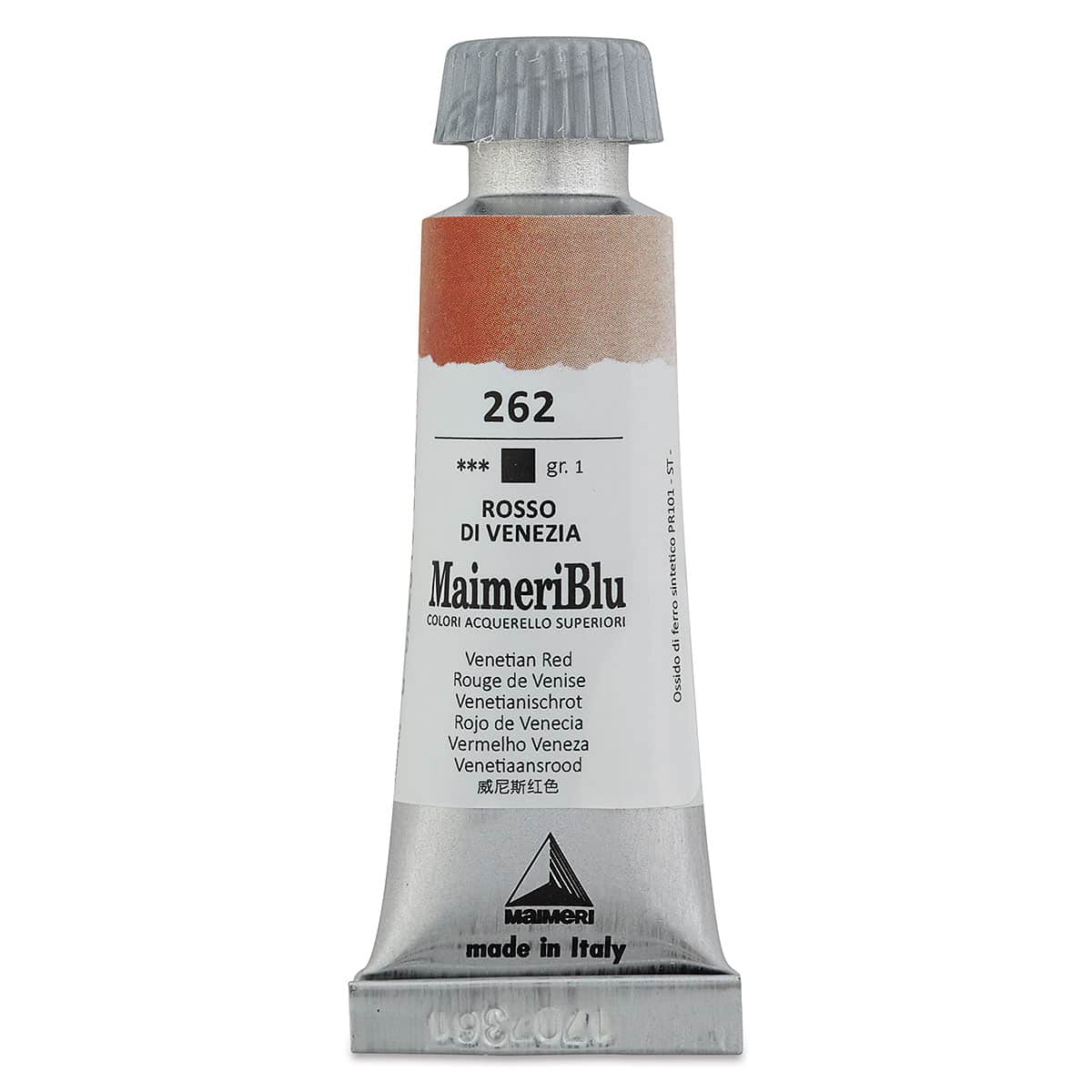 Maimeri Blu Artist Watercolor - Venetian Red, 12 ml Tube