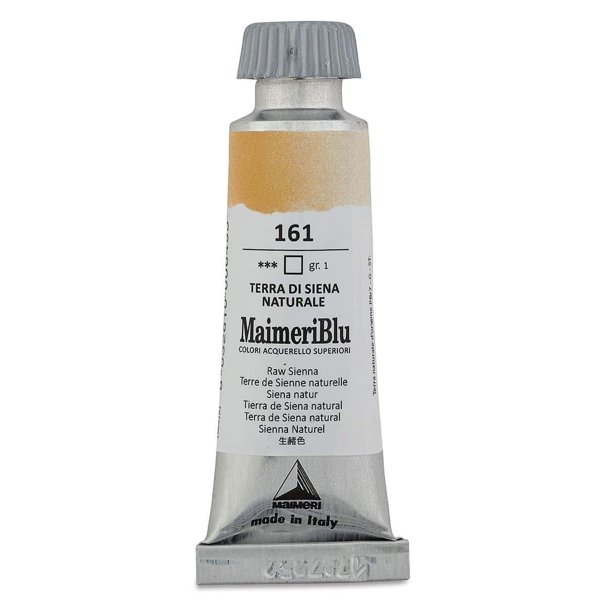 Maimeri Blu Artist Watercolor - Raw Sienna, 12 ml Tube