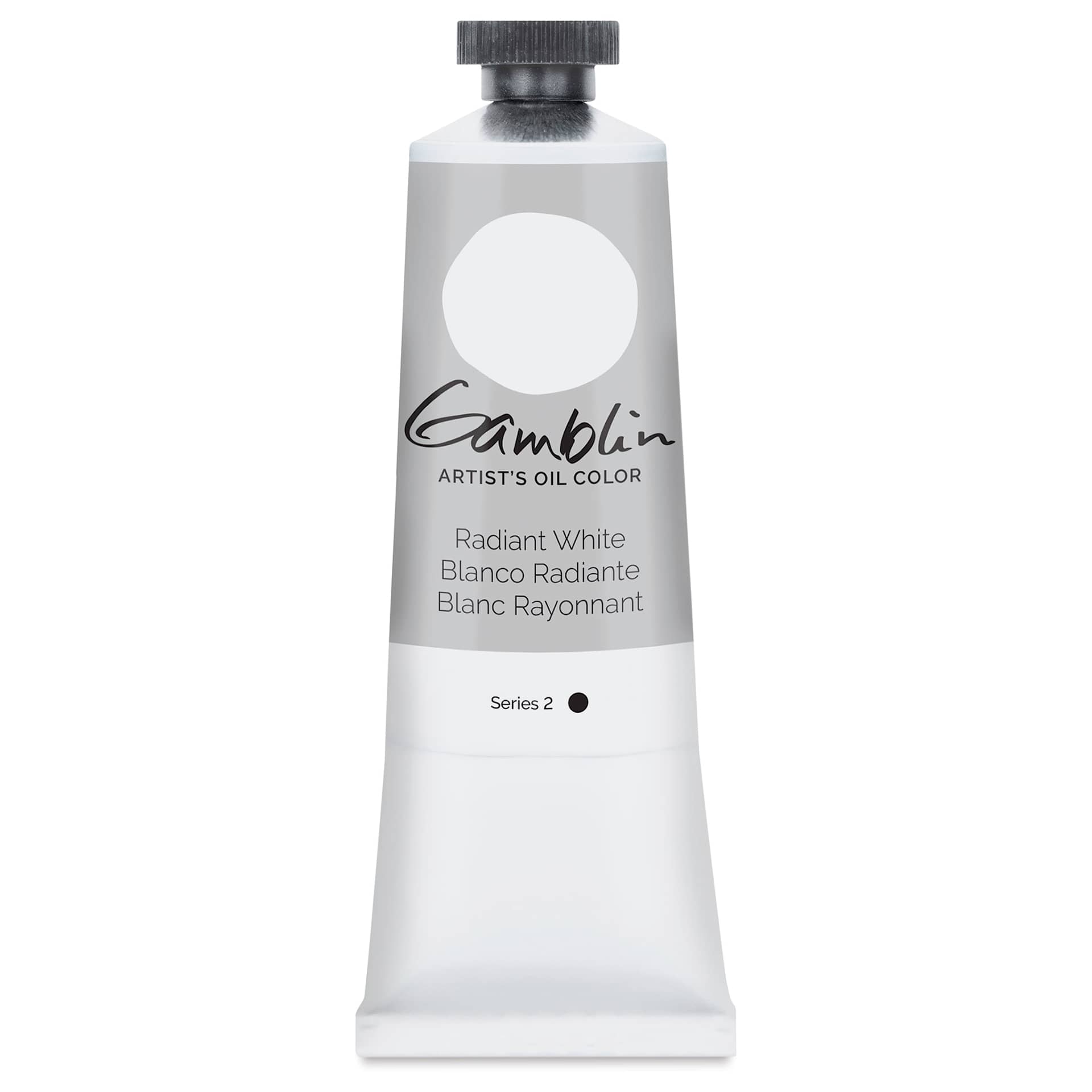 Gamblin Artist's Oil Color - Radiant White, 37 ml tube