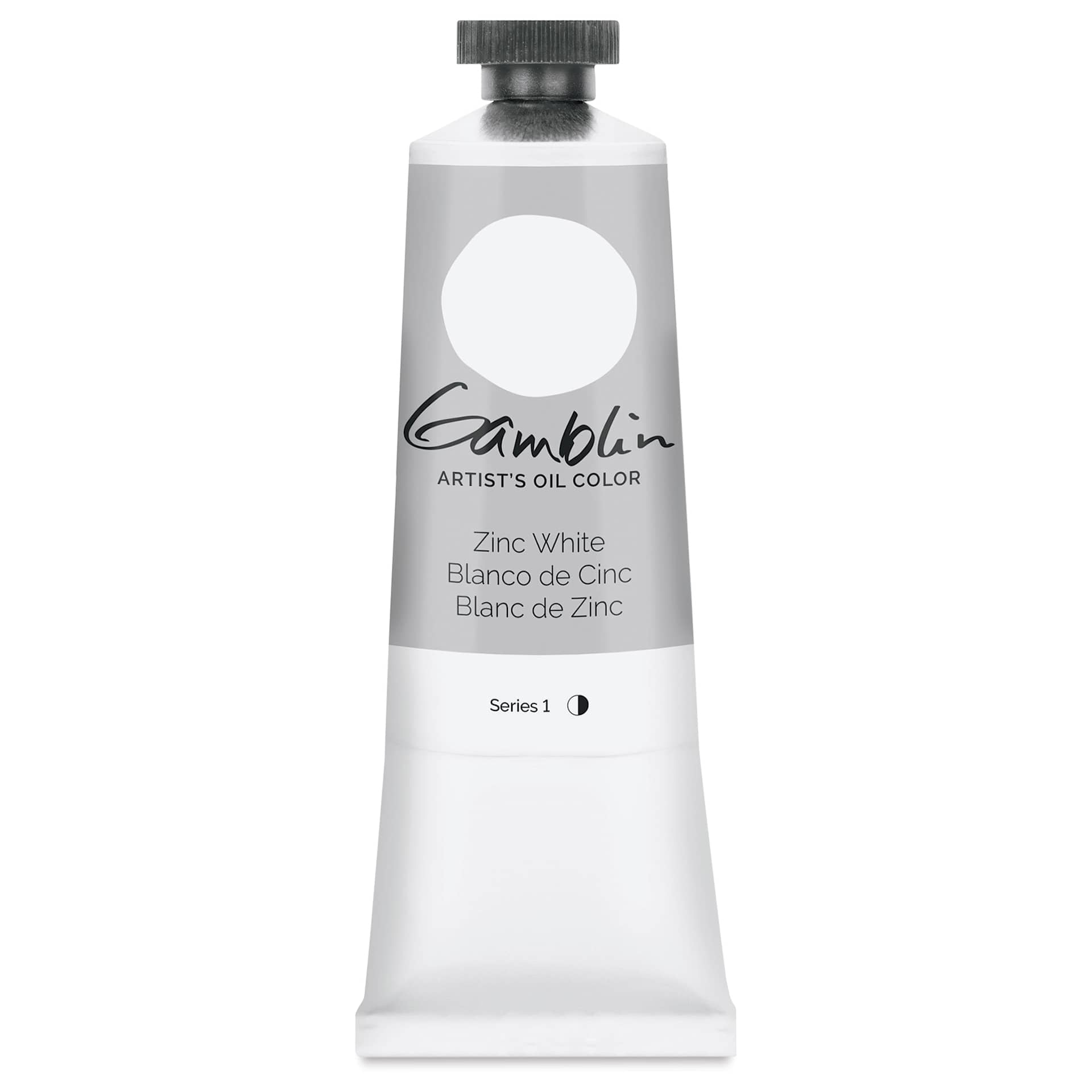 Gamblin Artist's Oil Color - Zinc White, 37 ml tube