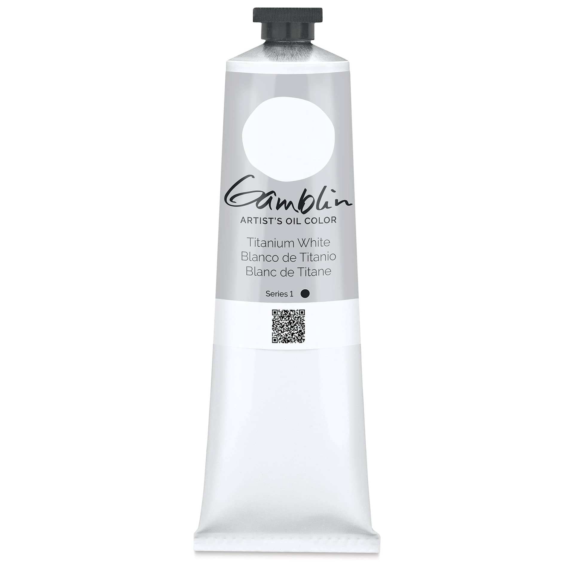 Gamblin Artist's Oil Color - Titanium White, 150 ml tube