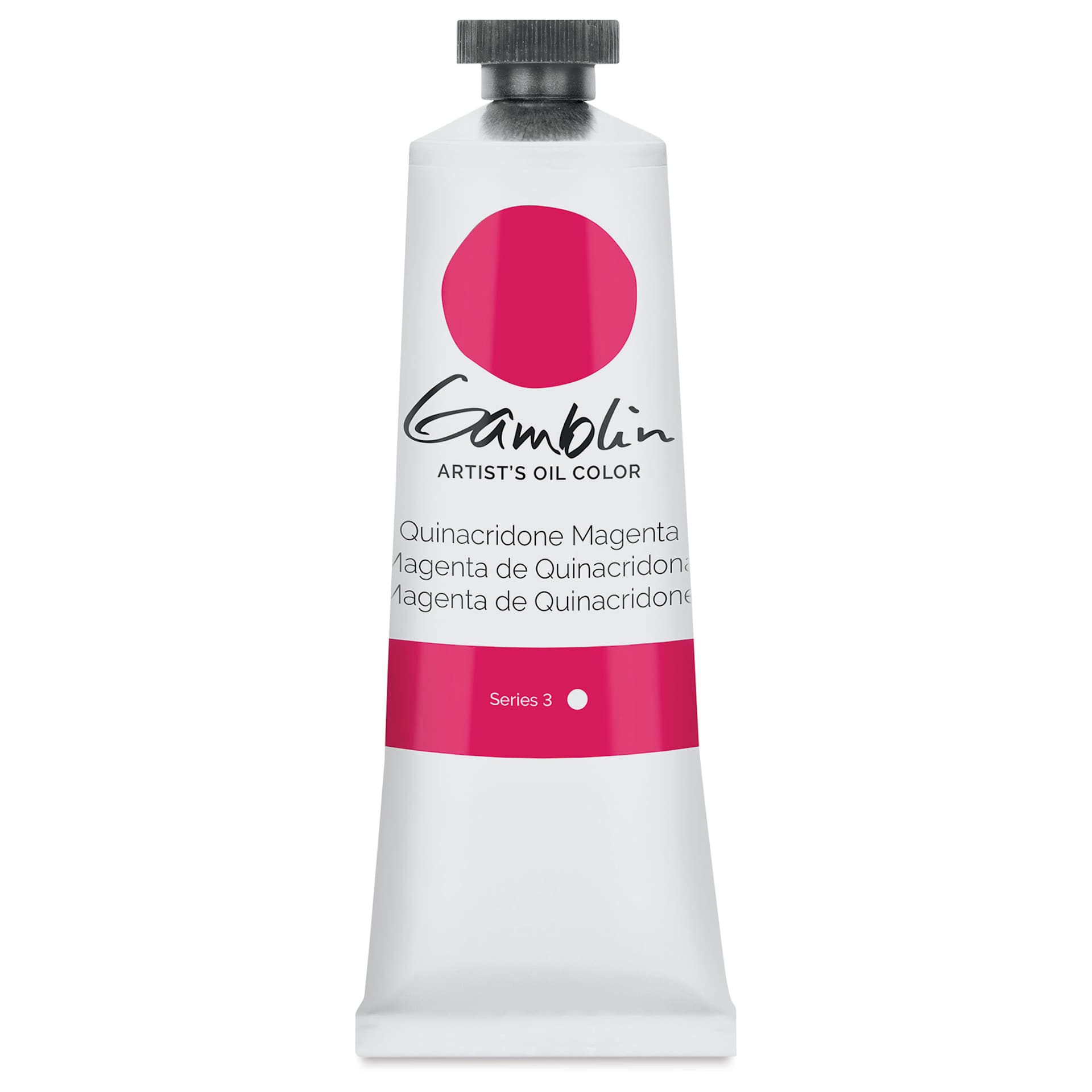 Gamblin Artist's Oil Color - Quinacridone Magenta, 37 ml tube Gamblin Artist's Oil Color - Quinacridone Magenta, 37 ml tube