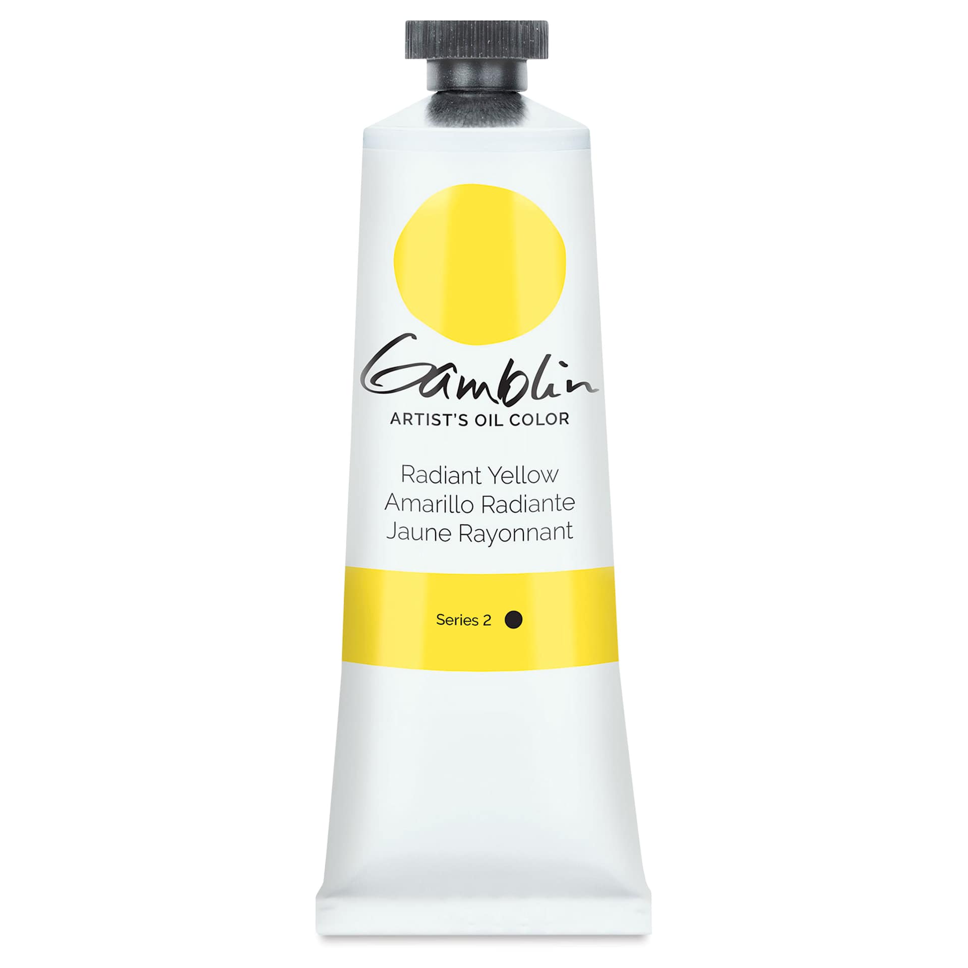 Gamblin Artist's Oil Color - Radiant Yellow, 37 ml tube