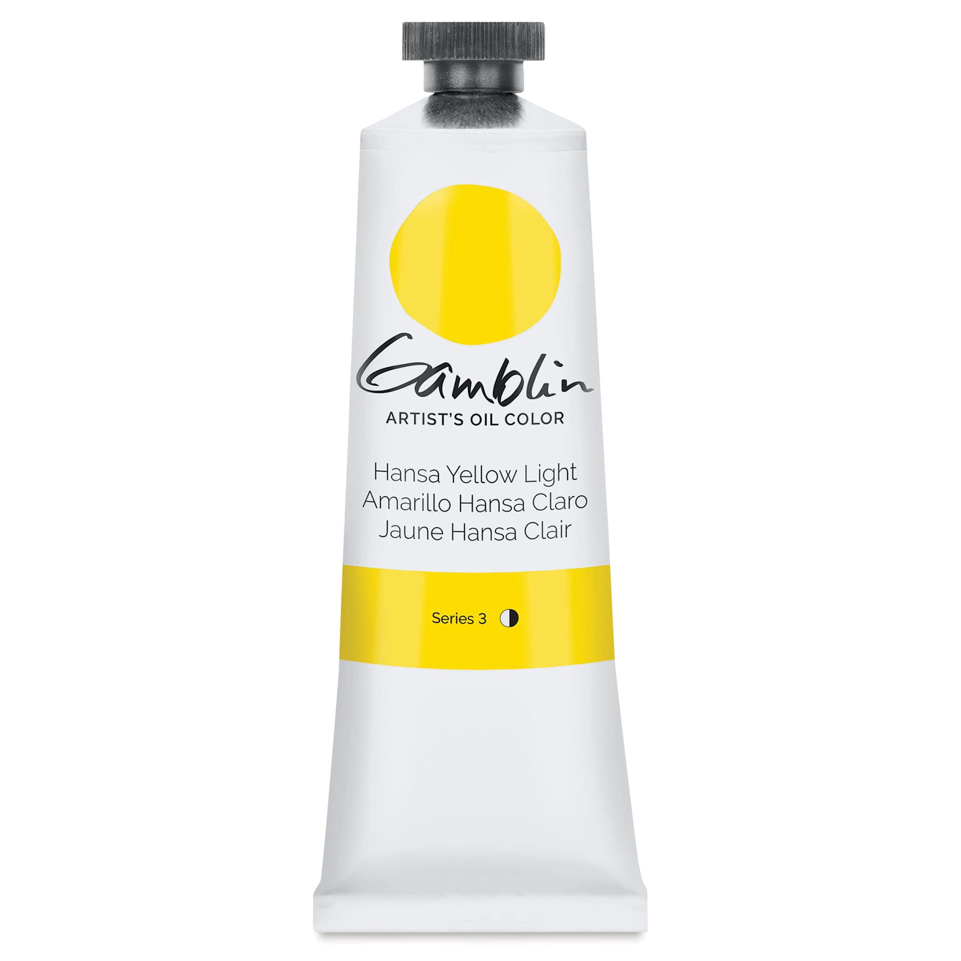 Gamblin Artist's Oil Color - Hansa Yellow Light, 37 ml tube