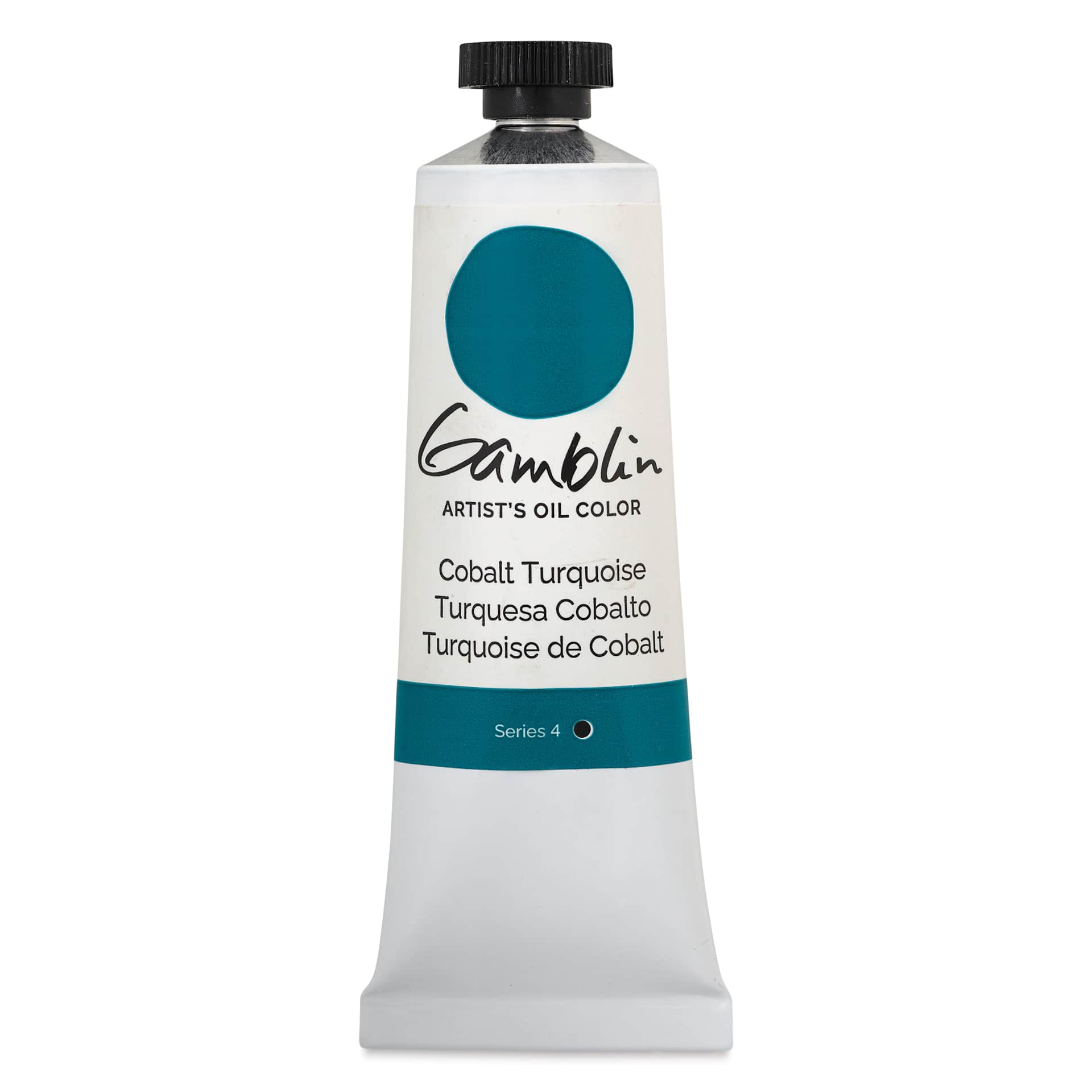 Gamblin Artist's Oil Color - Cobalt Turquoise, 37 ml tube