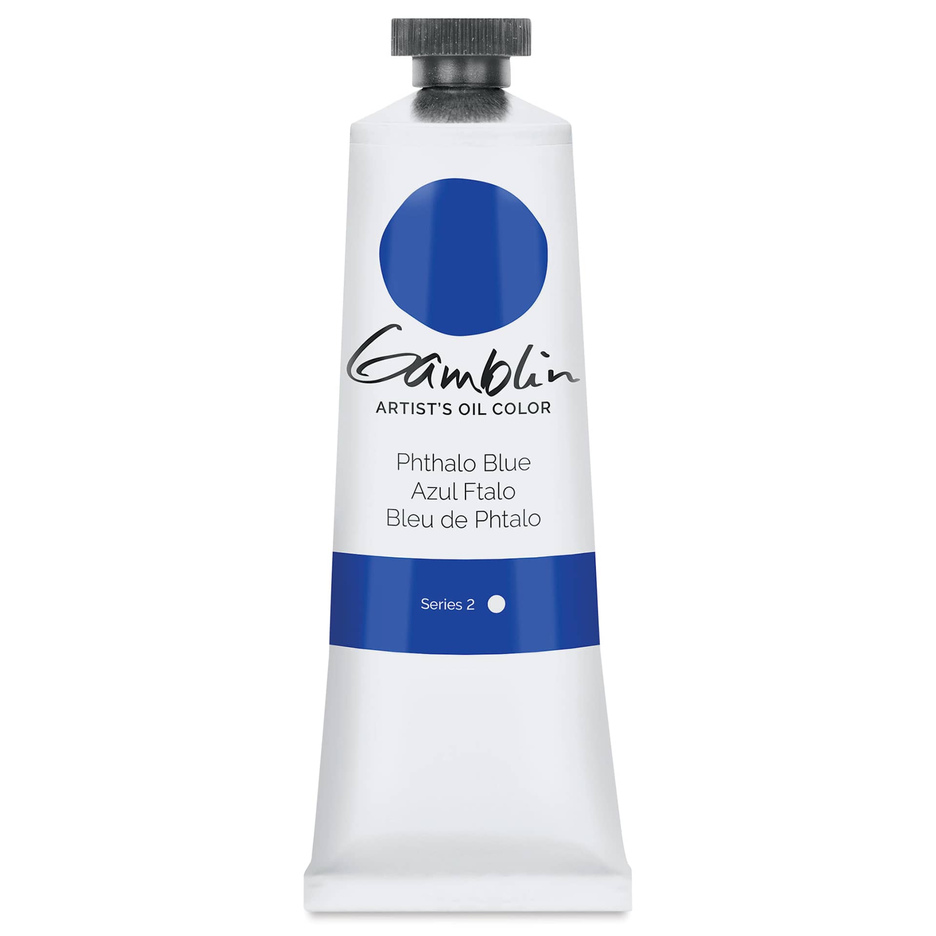 Gamblin Artist's Oil Color - Phthalo Blue, 37 ml tube