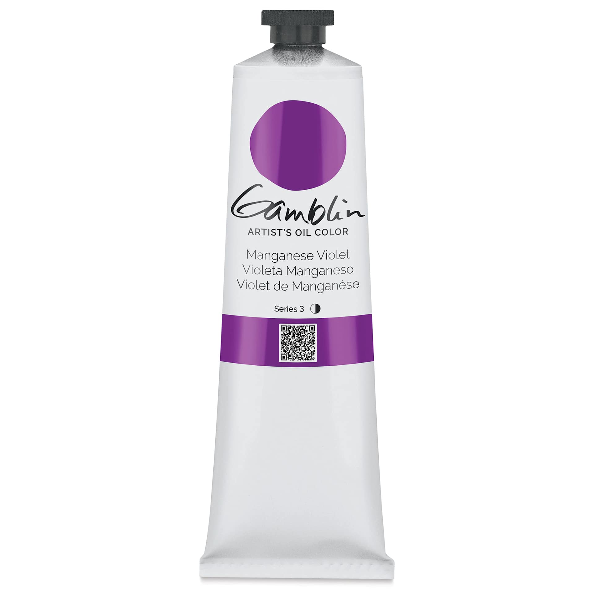 Gamblin Artist's Oil Color - Manganese Violet, 150 ml tube