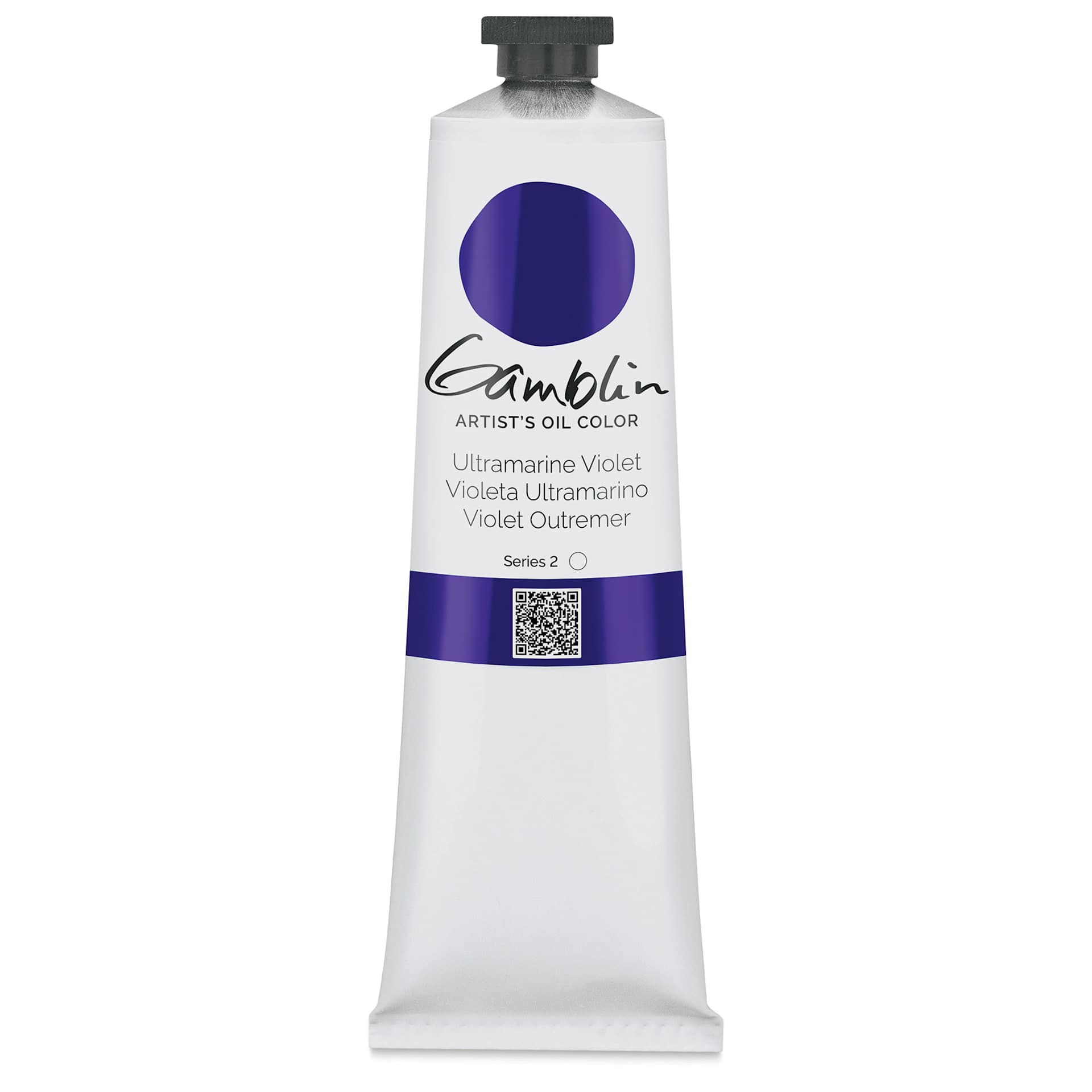 Gamblin Artist's Oil Color - Ultramarine Violet, 150 ml tube