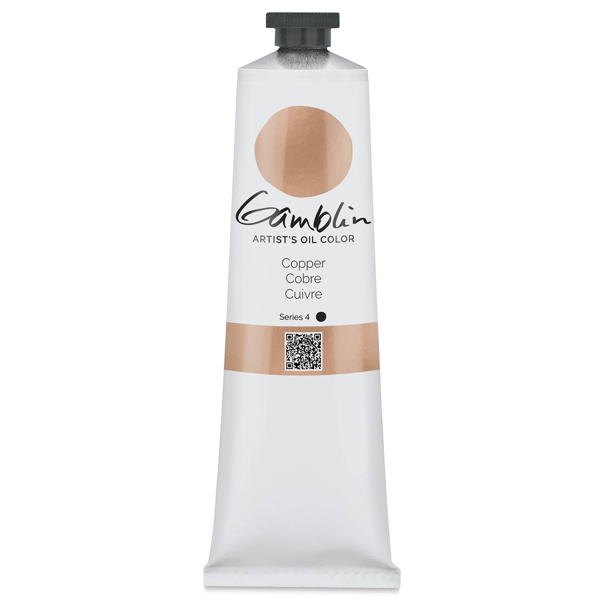 Gamblin Artist's Oil Color - Copper, 150 ml tube