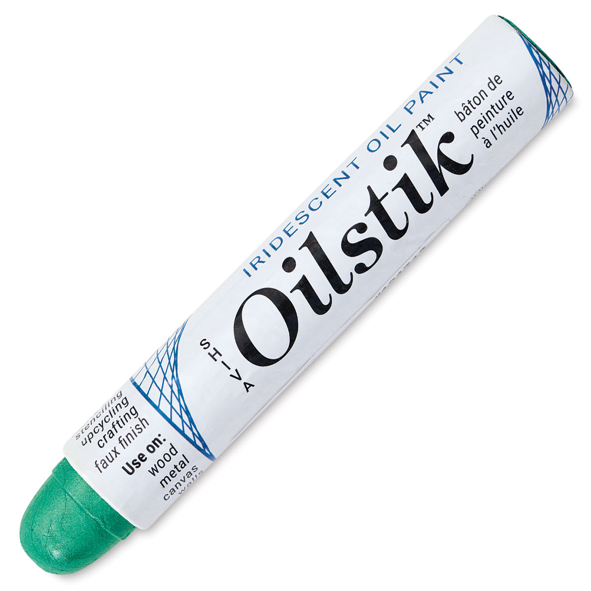 Shiva Oilstik Oil Paint - Iridescent Jade (Front)