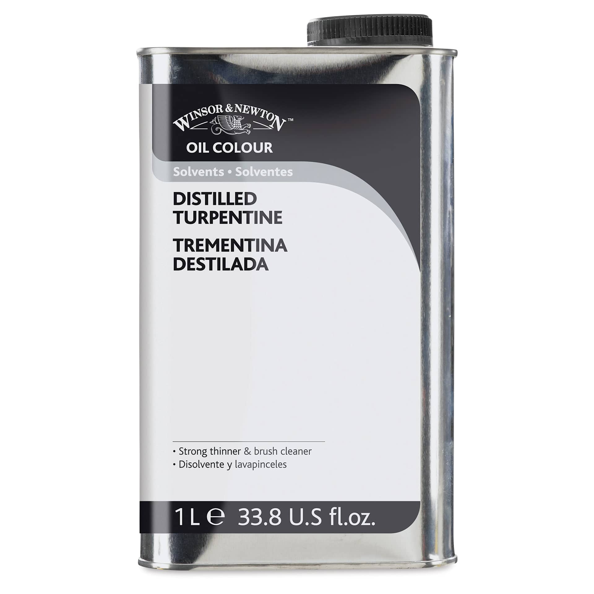 Winsor & Newton Distilled Turpentine - 1 L bottle