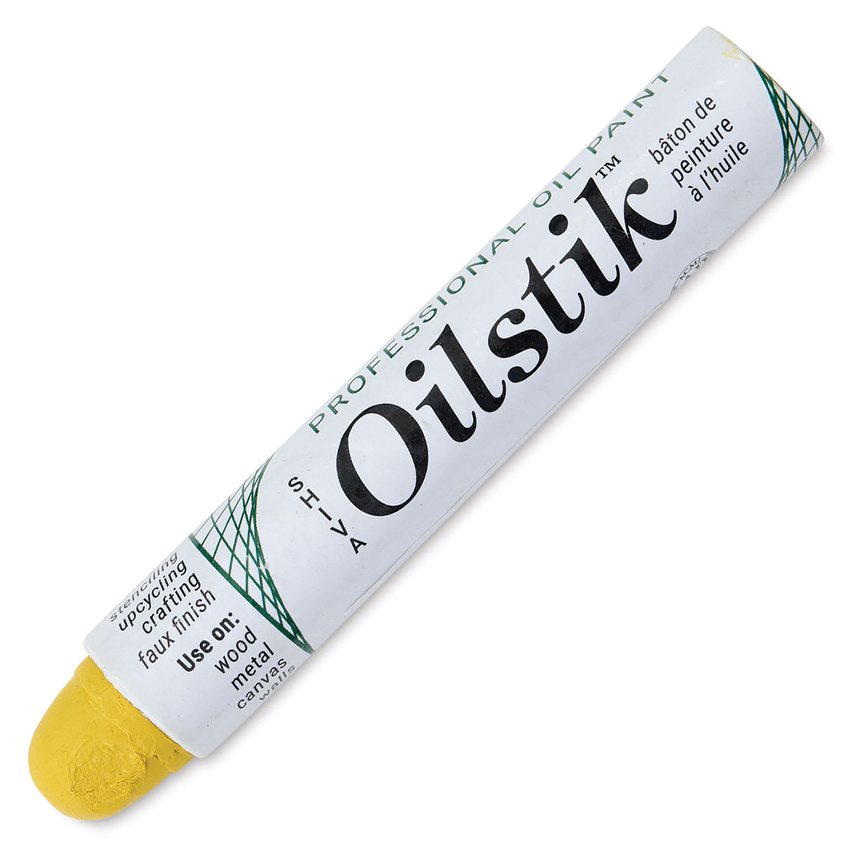 Shiva Oilstik Oil Paint - Yellow Citron, Regular (Front)