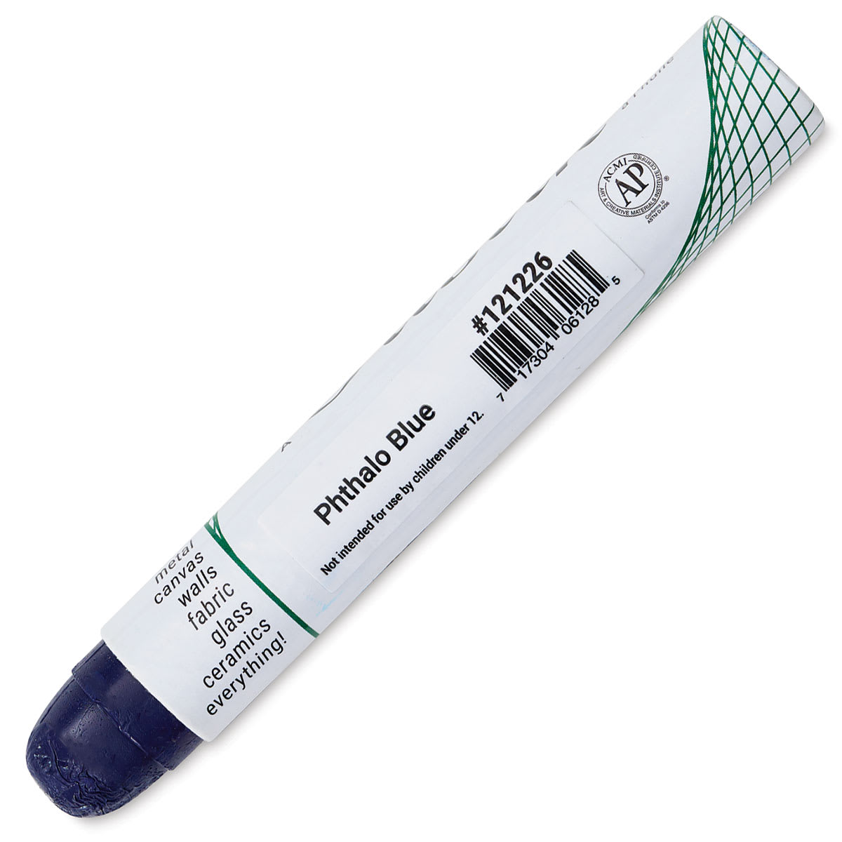 Shiva Oilstik Oil Paint - Phthalo Blue, Regular (Back)