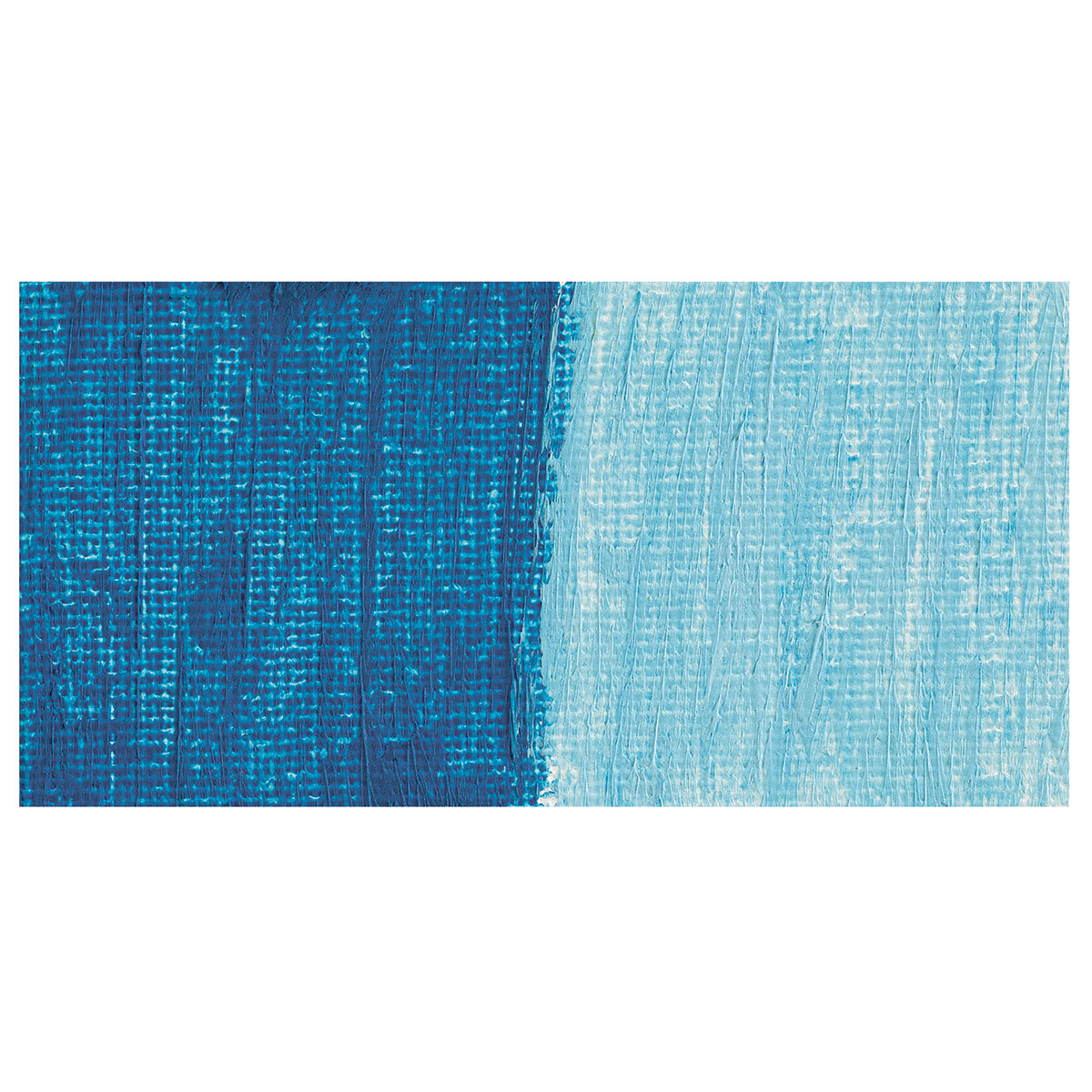 Shiva Oilstik Oil Paint - Fluorescent Blue swatch