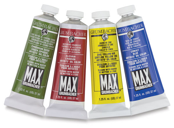 Grumbacher Max Artists' Water Miscible Oil Paints Grumbacher Max Artists' Water Miscible Oil Paints