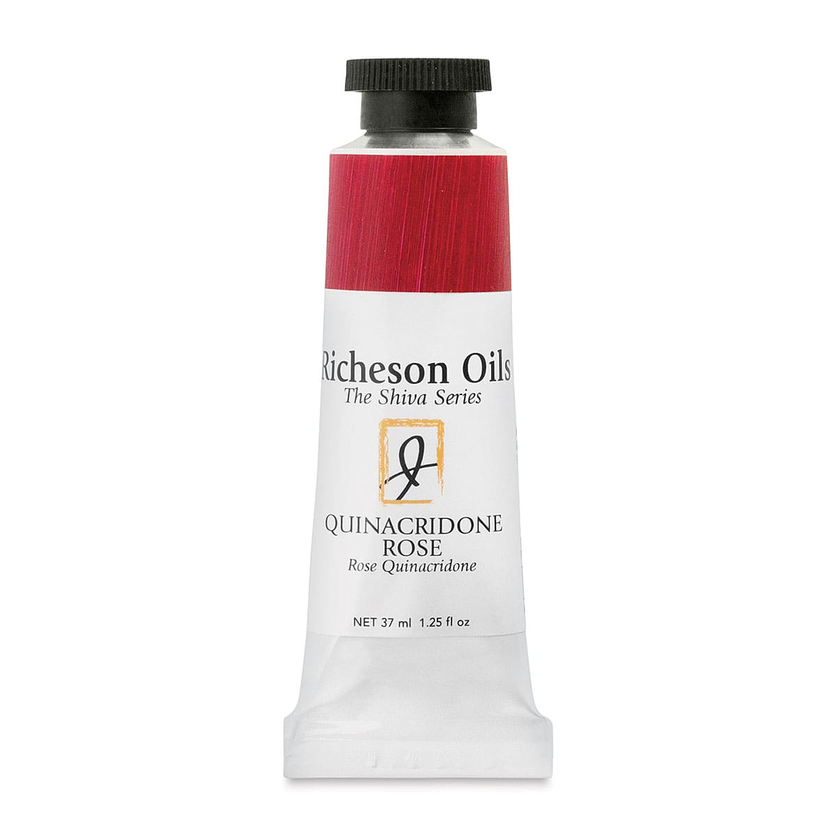 Shiva Signature Artist Oil Color - Quinacridone Rose, 1.25 oz Tube