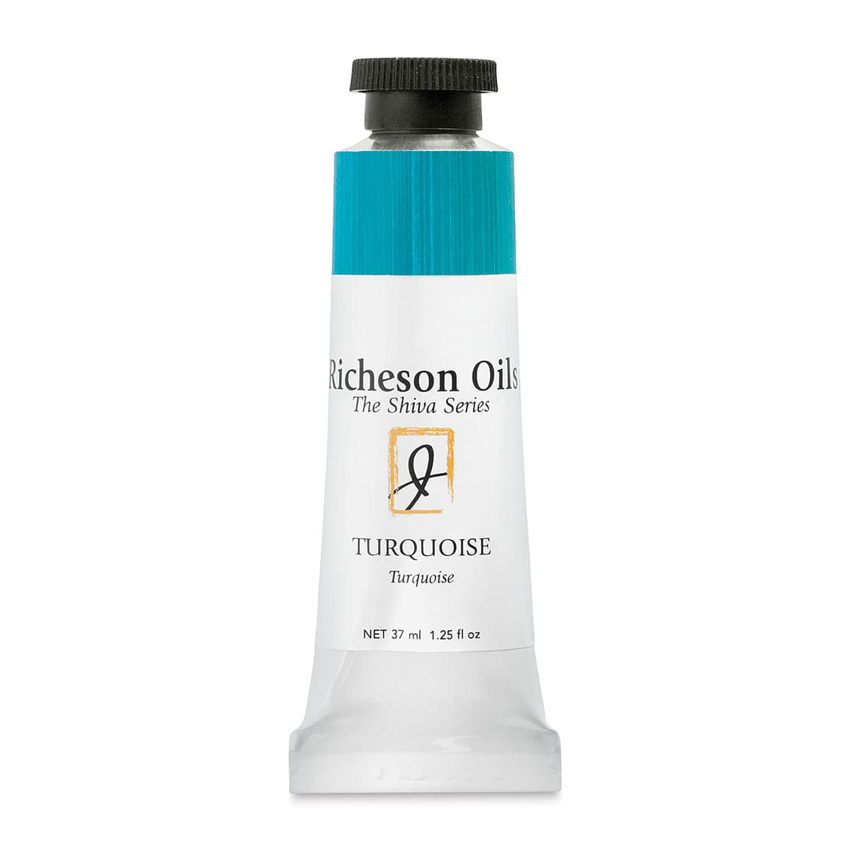 Shiva Signature Artist Oil Color - Turquoise, 1.25 oz Tube