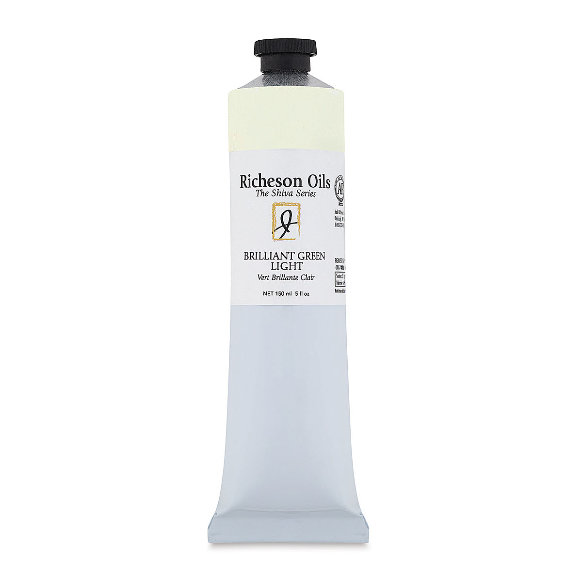 Shiva Signature Artist Oil Color - Brilliant Green Light, 150 ml Tube