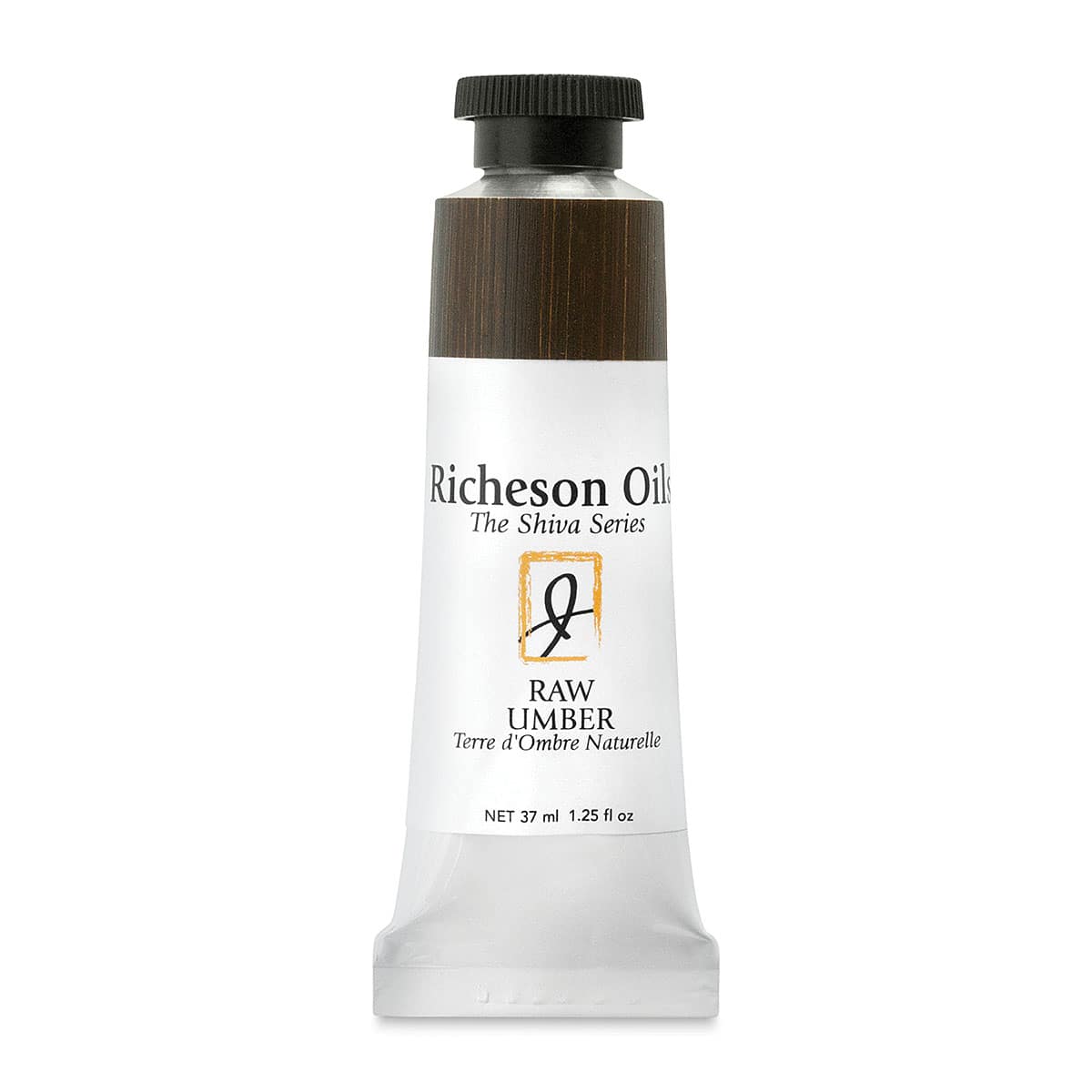 Shiva Signature Artist Oil Color - Raw Umber, 1.25 oz Tube