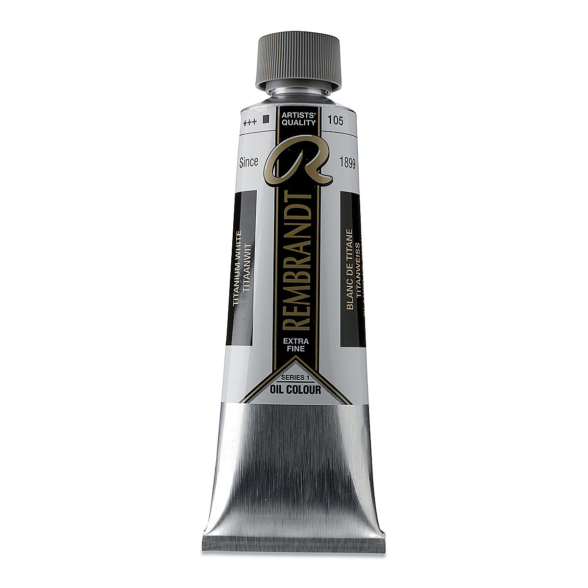 Rembrandt Artists' Oil Color - Titanium White (Safflower), 150 ml tube Rembrandt Artists' Oil Color - Titanium White (Safflower), 150 ml tube