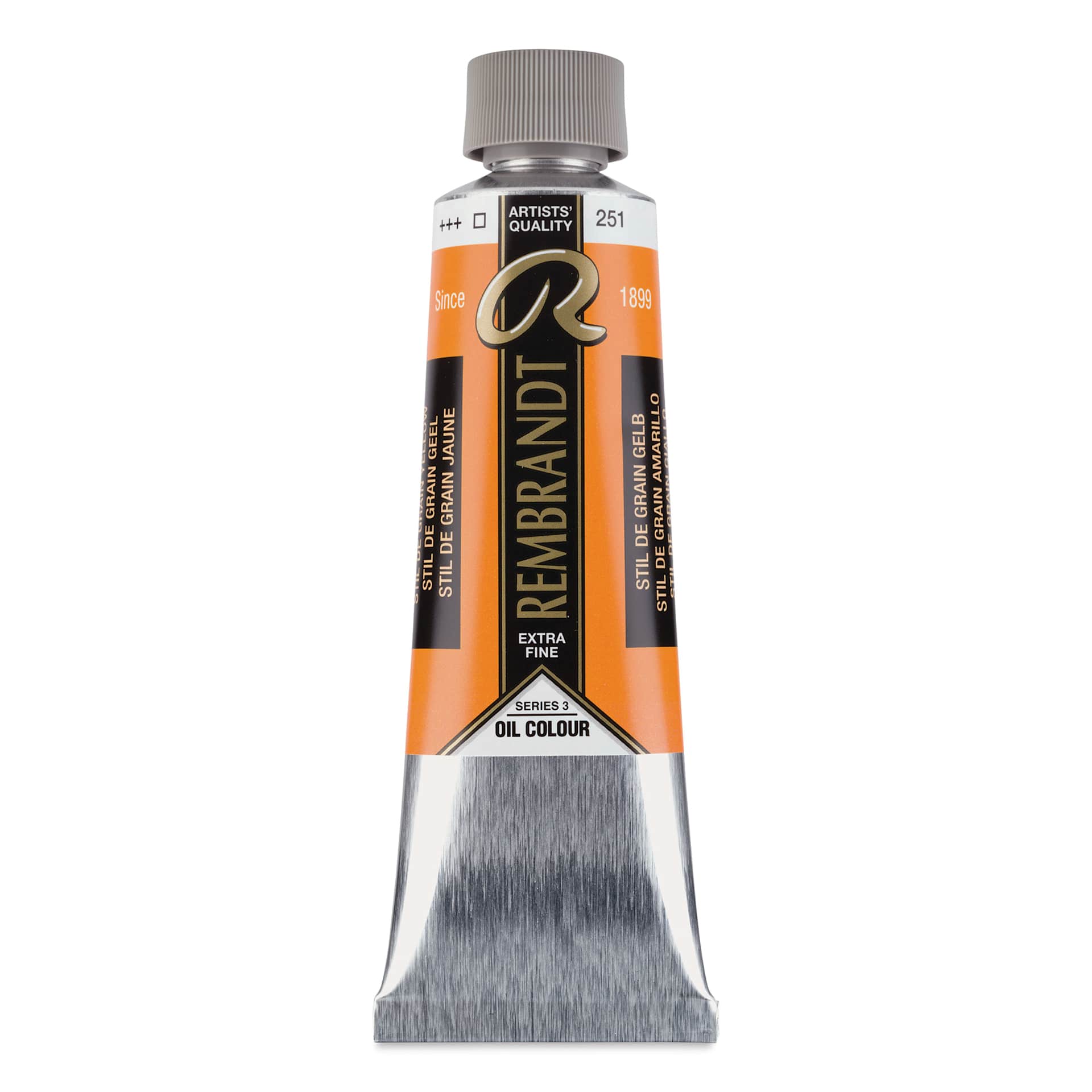 Rembrandt Artists' Oil Color - Stil de Grain Yellow, 150 ml tube