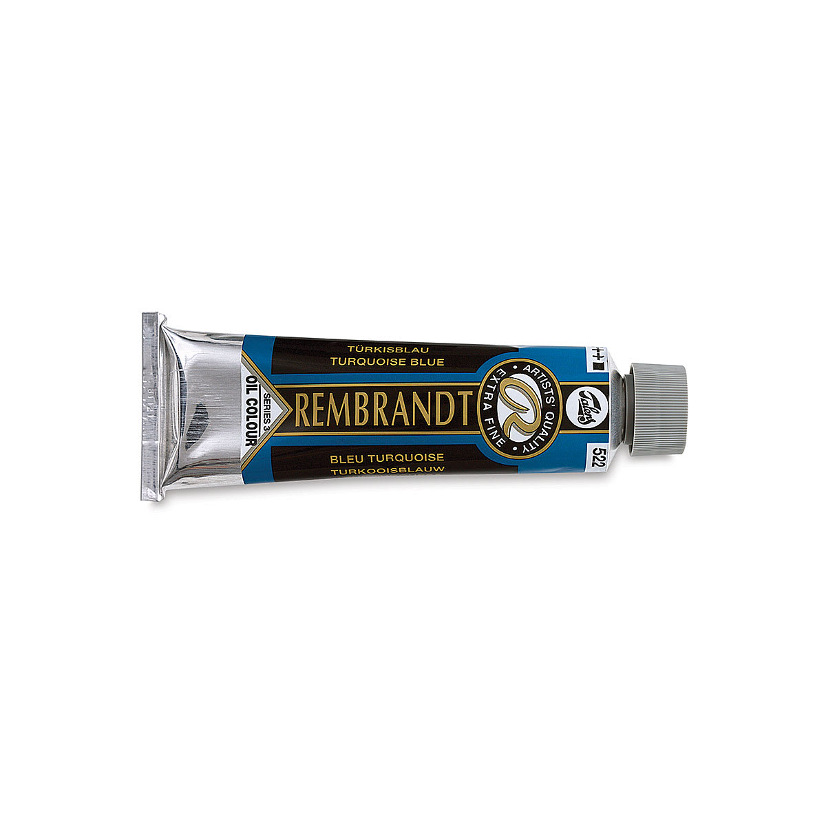 Rembrandt Artists' Oil Color - Turquoise Blue, 150 ml tube