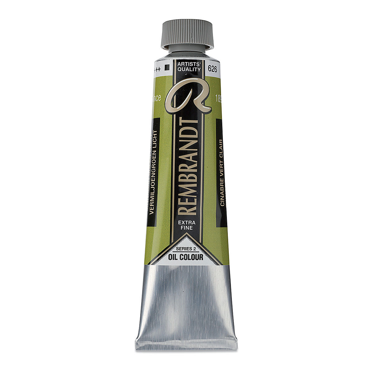 Rembrandt Artists' Oil Color - Cinnabar Green Light, 40 ml tube