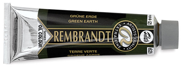 Rembrandt Artists' Oil Color - Green Earth, 150 ml tube Rembrandt Artists' Oil Color - Green Earth, 150 ml tube