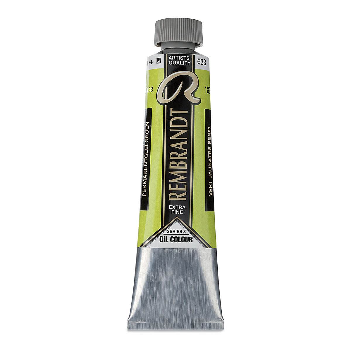 Rembrandt Artists' Oil Color - Permanent Yellowish Green, 40 ml tube