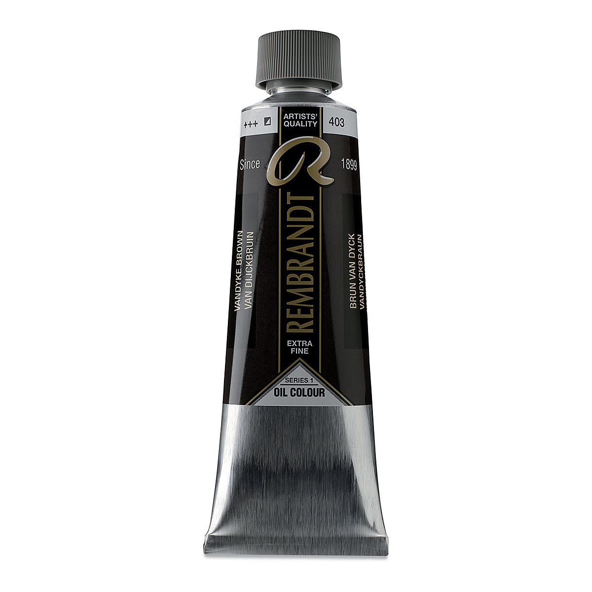 Rembrandt Artists' Oil Color - Vandyke Brown, 150 ml tube