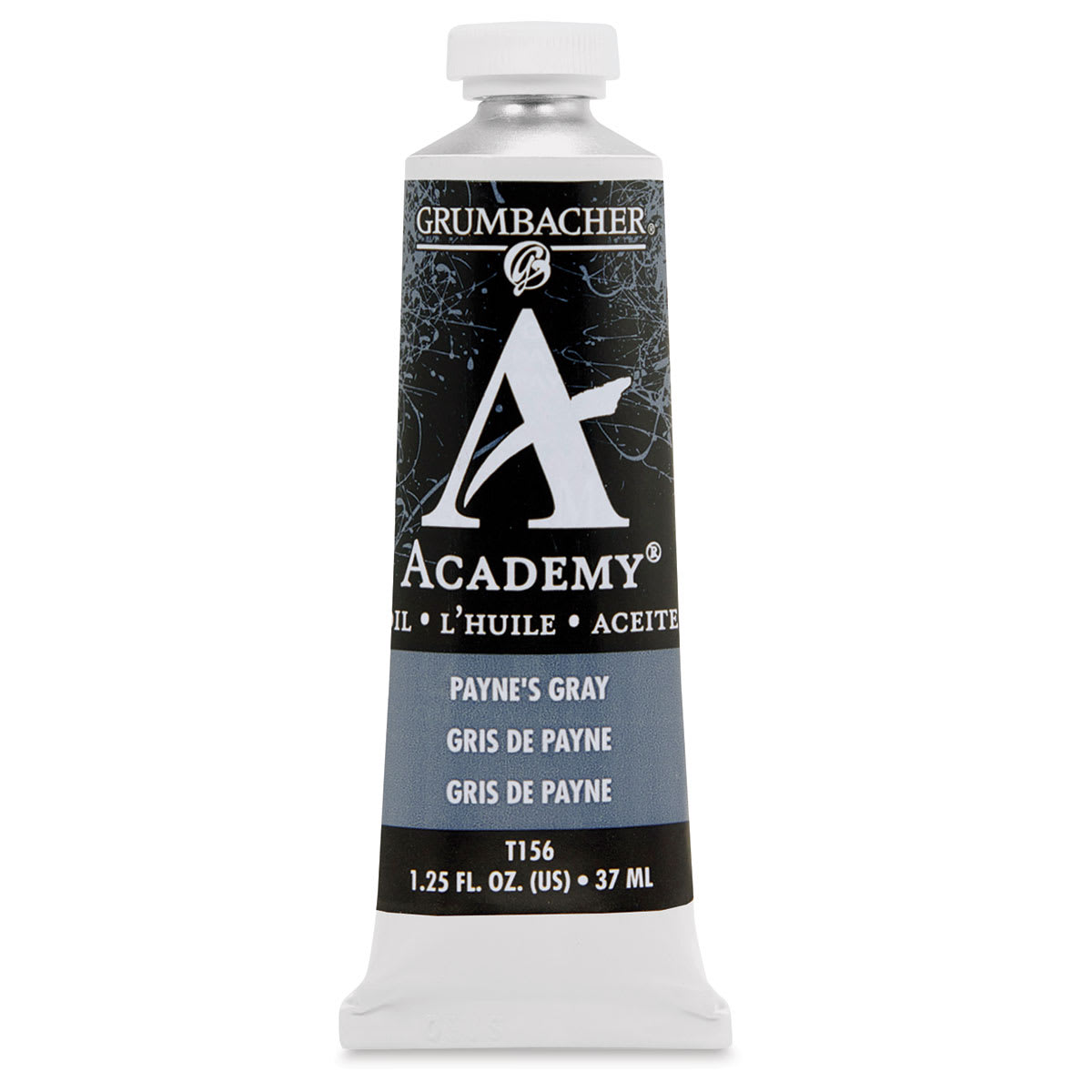 Grumbacher Academy Oil Color - Payne's Gray, 37 ml tube