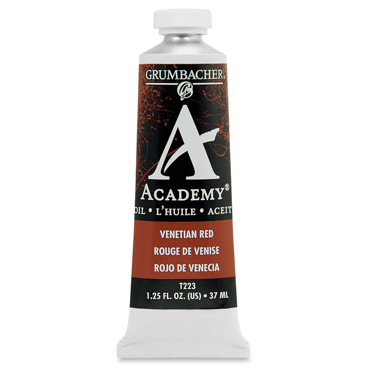 Grumbacher Academy Oil Color - Venetian Red, 37 ml tube