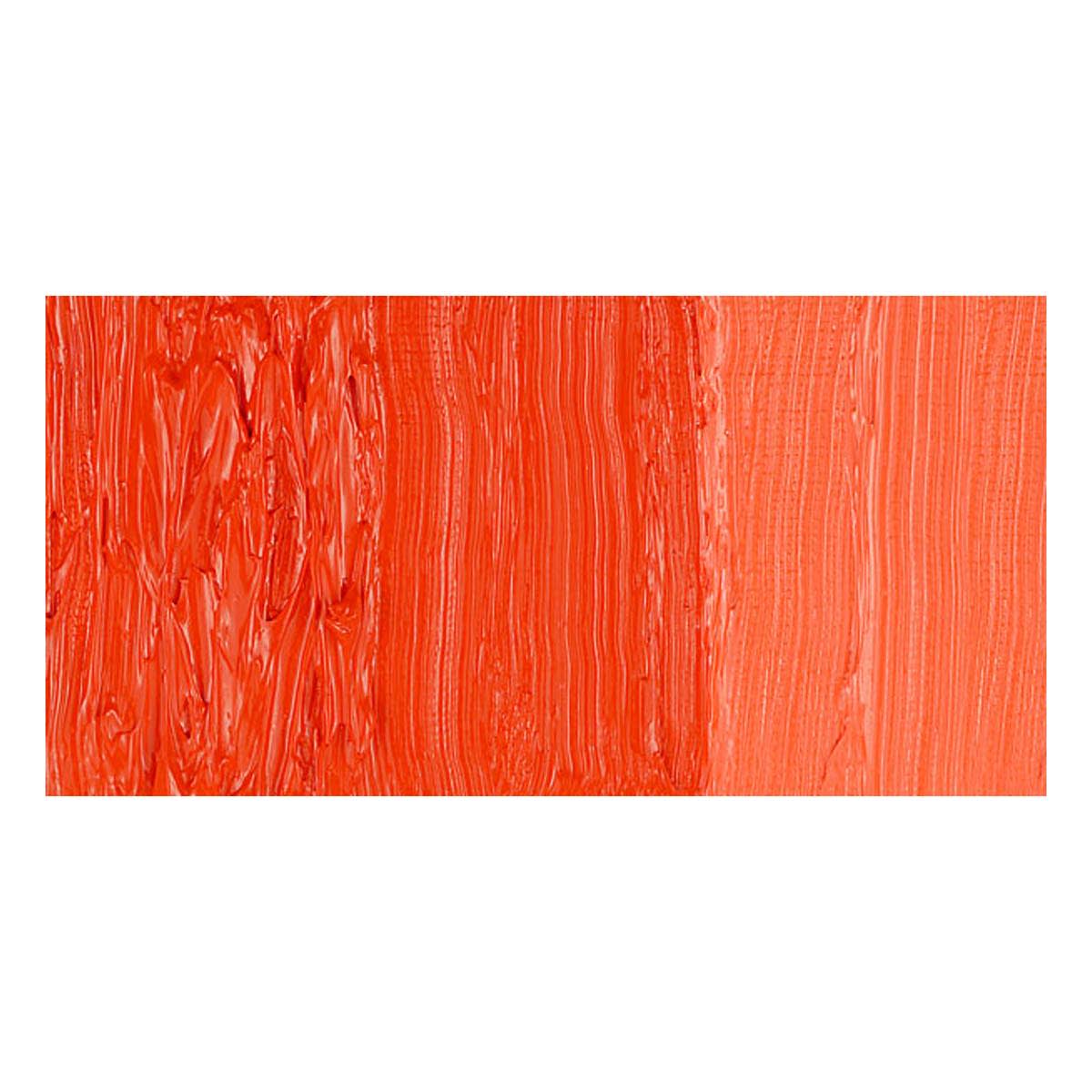 Holbein Artists' Oil Color - Pyrrole Orange swatch