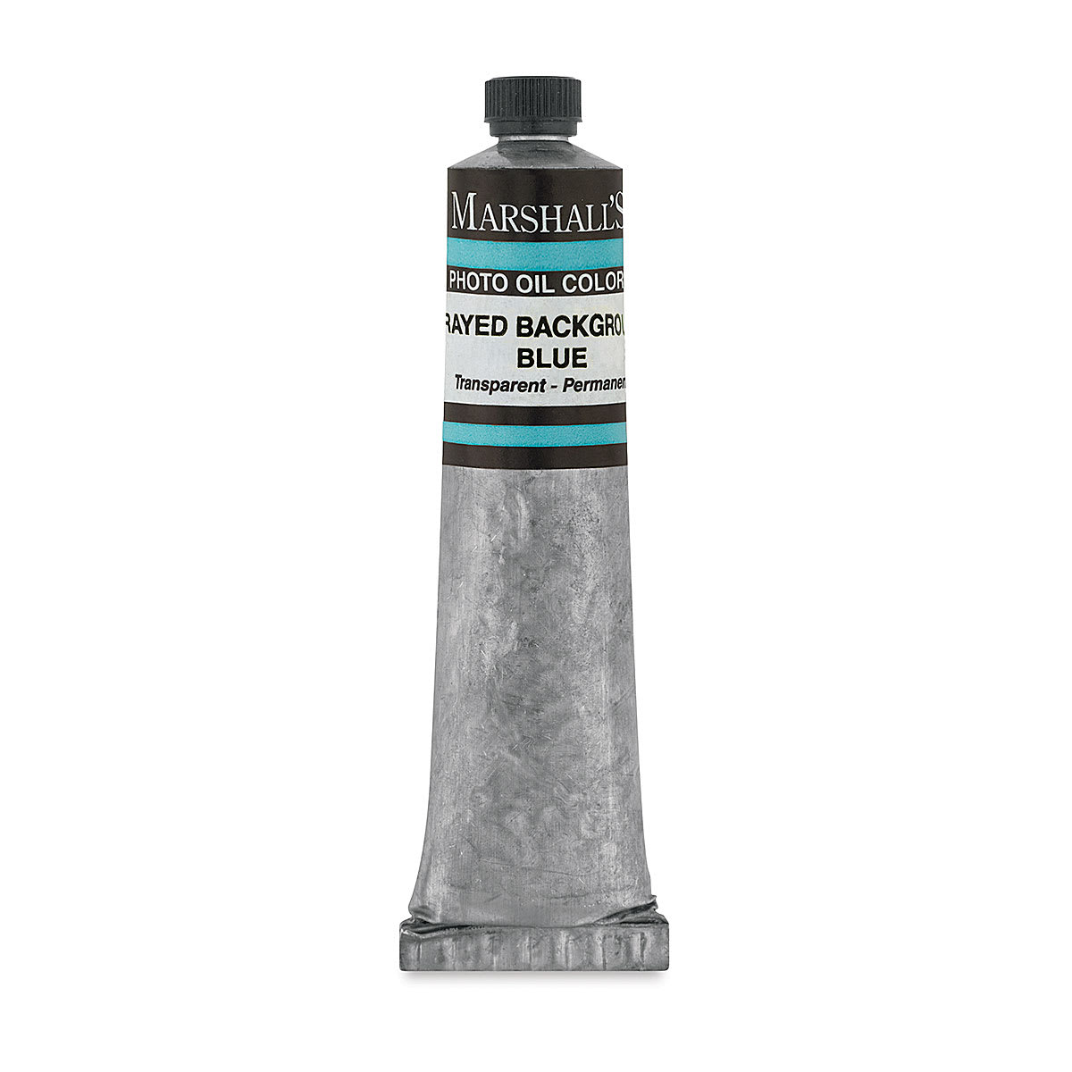 Marshall's Photo Oil Color - Background Gray Blue, 3/4" x 4" Tube