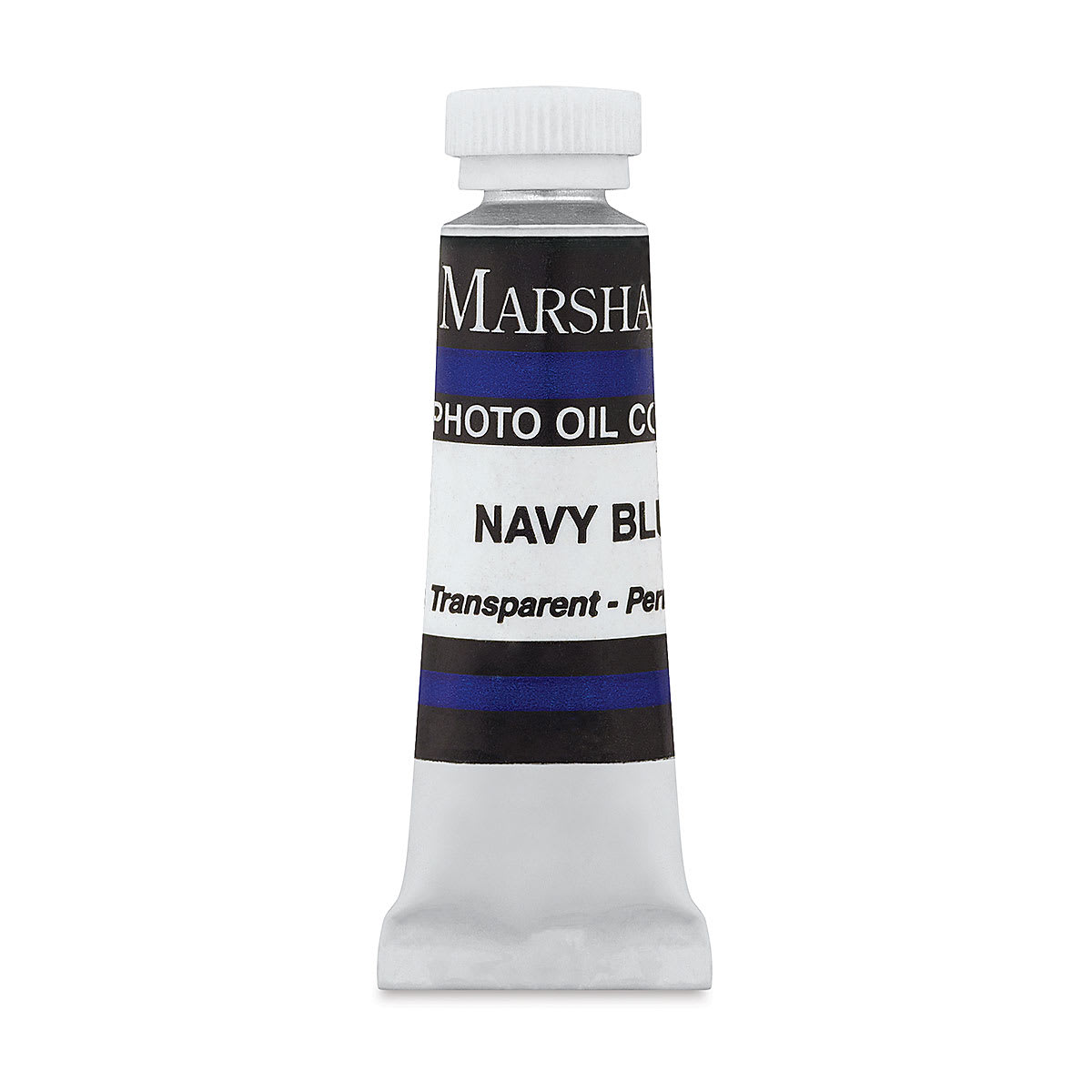 Marshall's Photo Oil Color - Navy Blue, 1/2" x 2" Tube