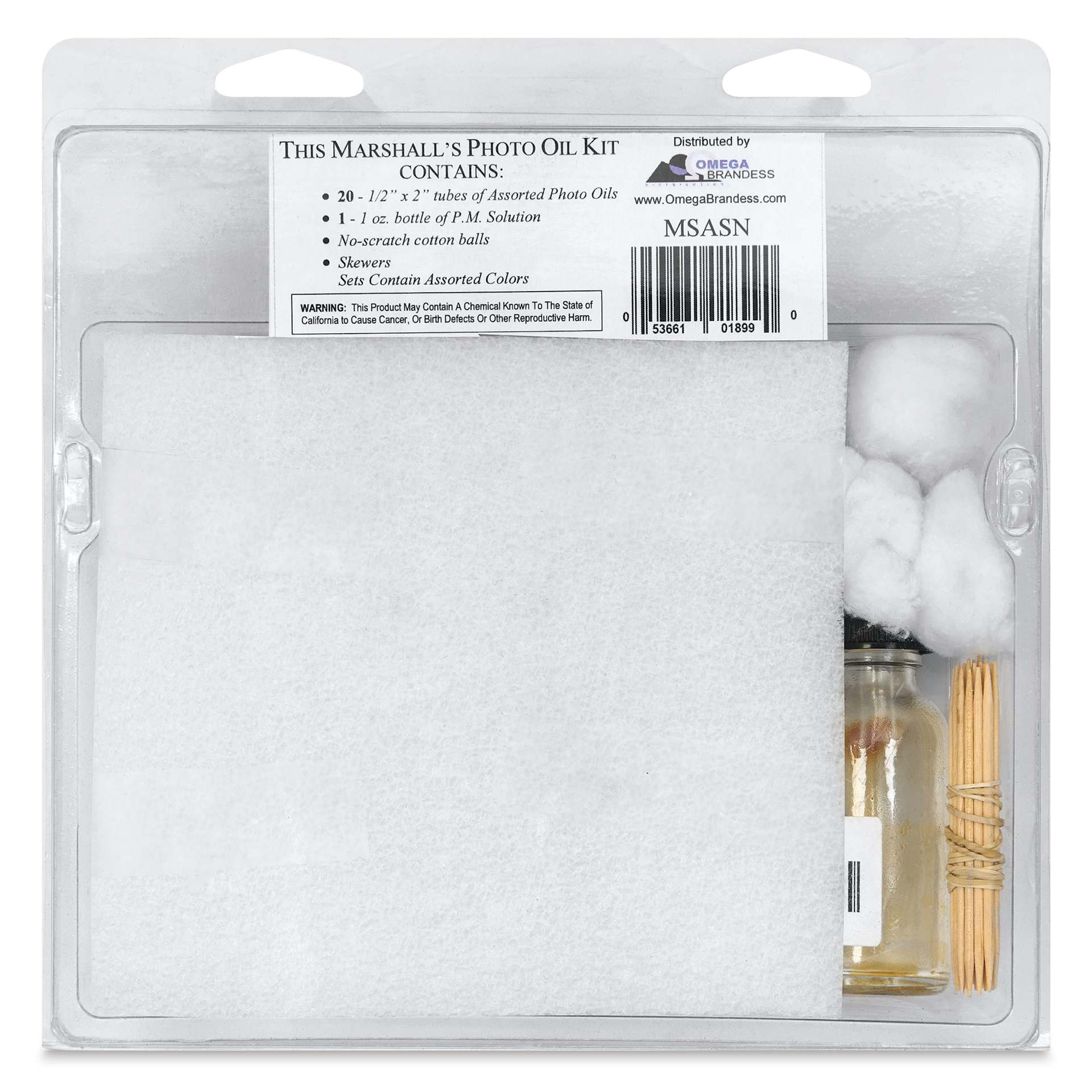 Marshall's Photo Oil Color - Advanced Set back of package