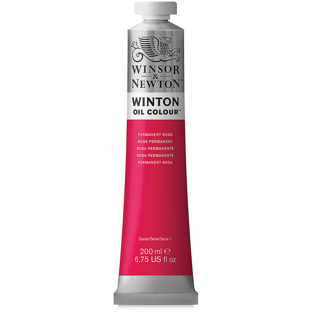Winsor & Newton Winton Oil Color - Permanent Rose, 200 ml tube