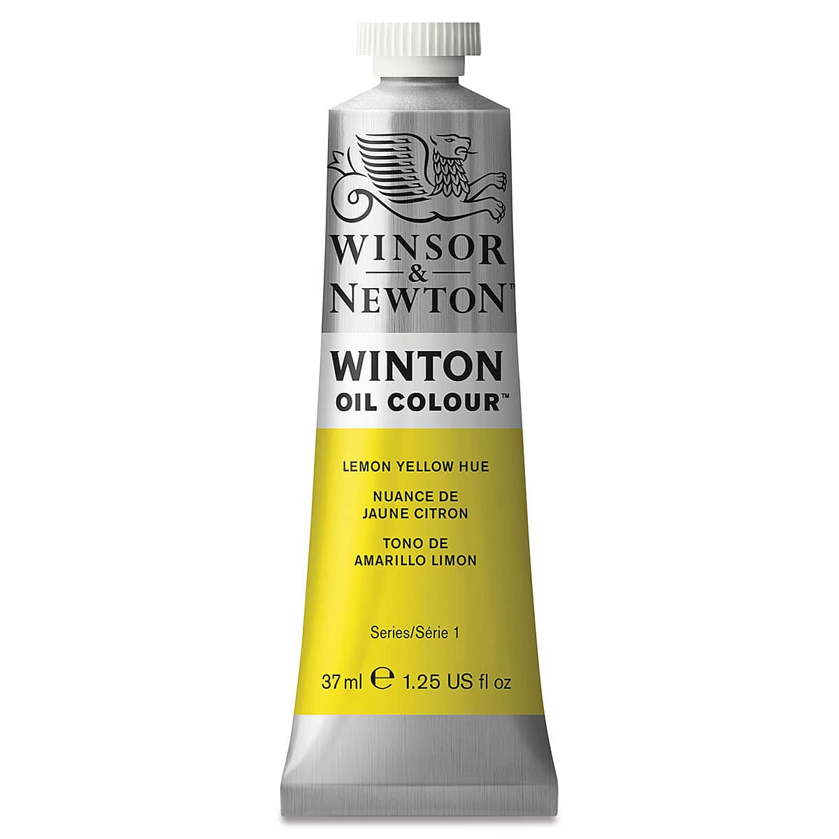 Winsor & Newton Winton Oil Color - Lemon Yellow Hue, 37 ml tube Winsor & Newton Winton Oil Color - Lemon Yellow Hue, 37 ml tube