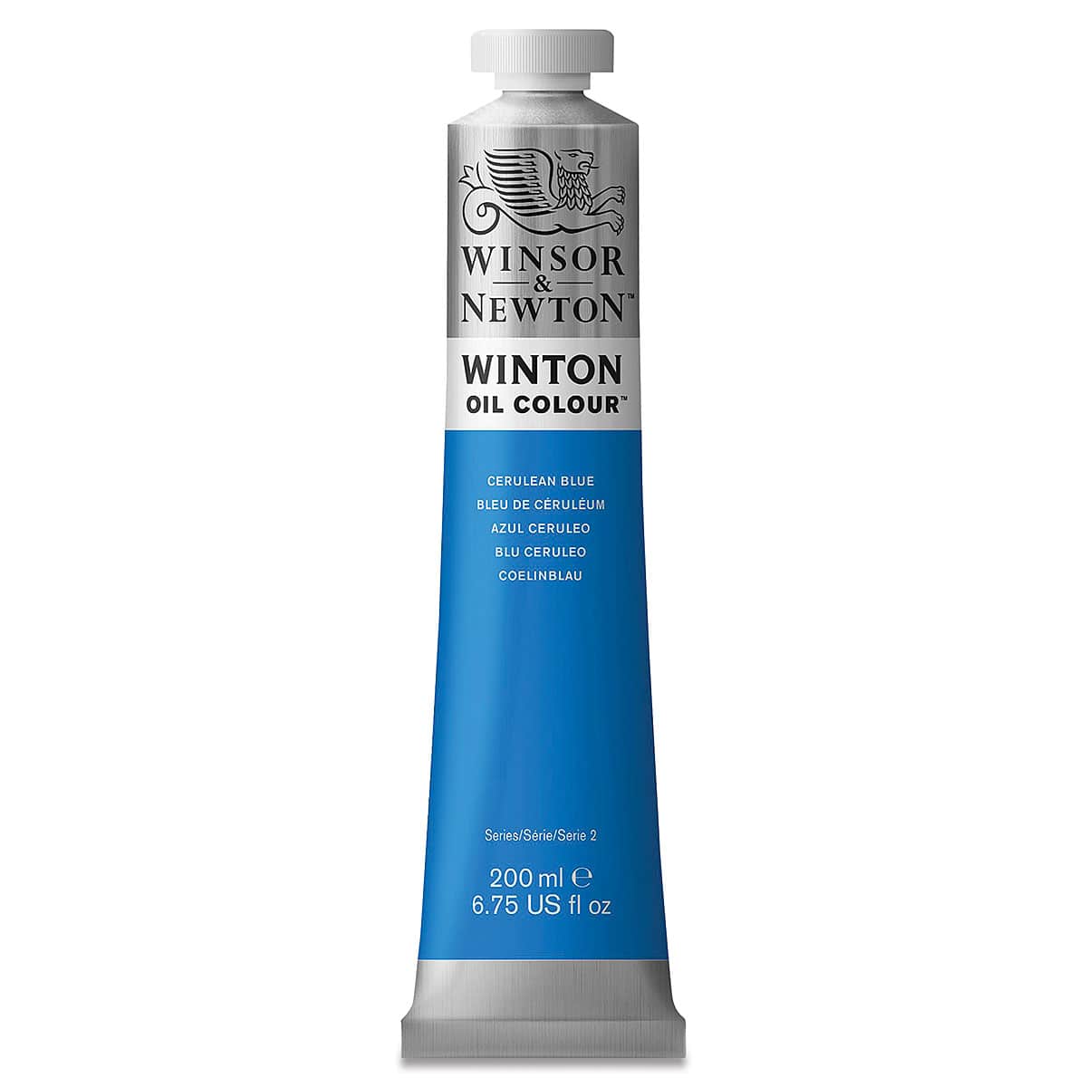 Winsor & Newton Winton Oil Color - Cerulean Blue, 200 ml tube