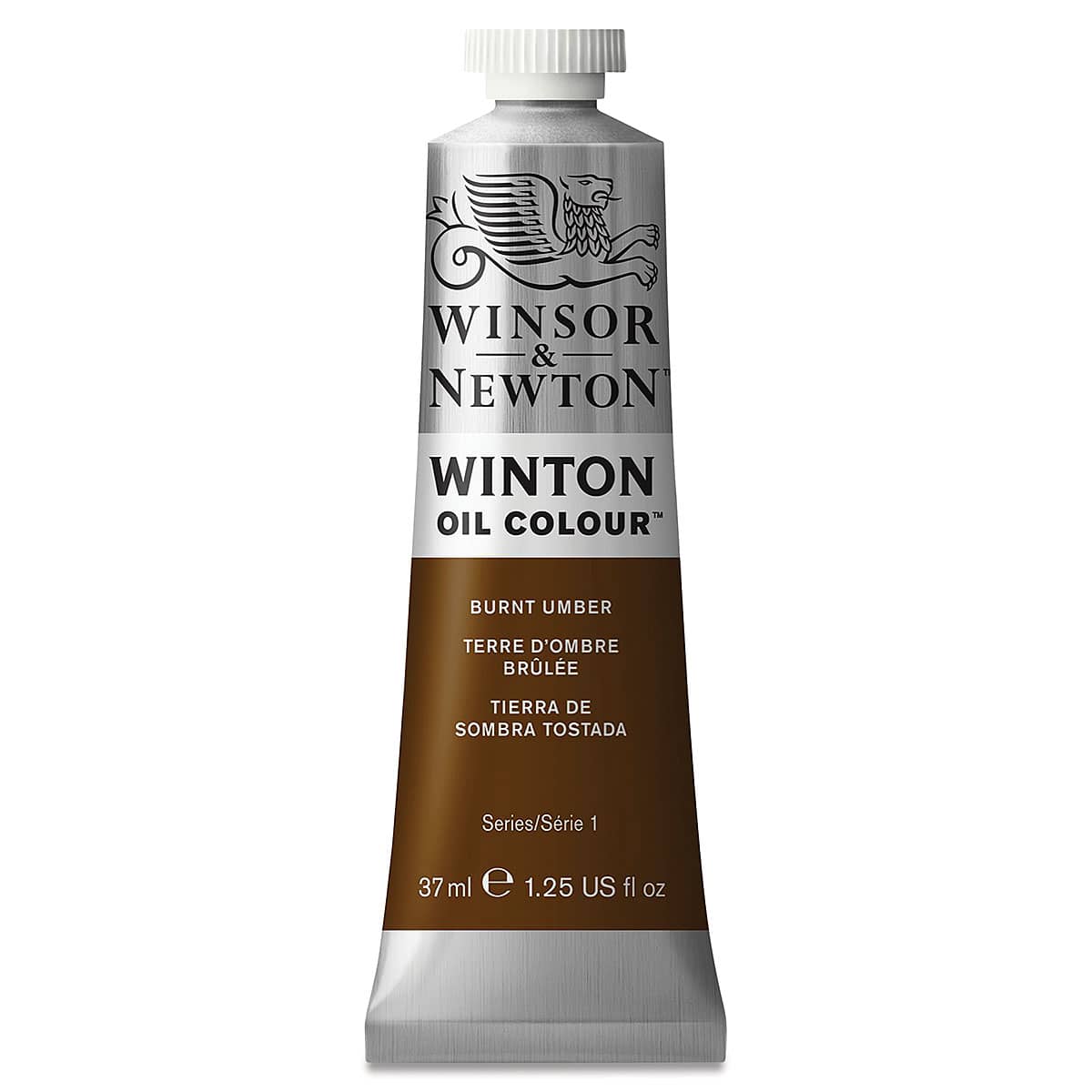 Winsor & Newton Winton Oil Color - Burnt Umber, 37 ml tube