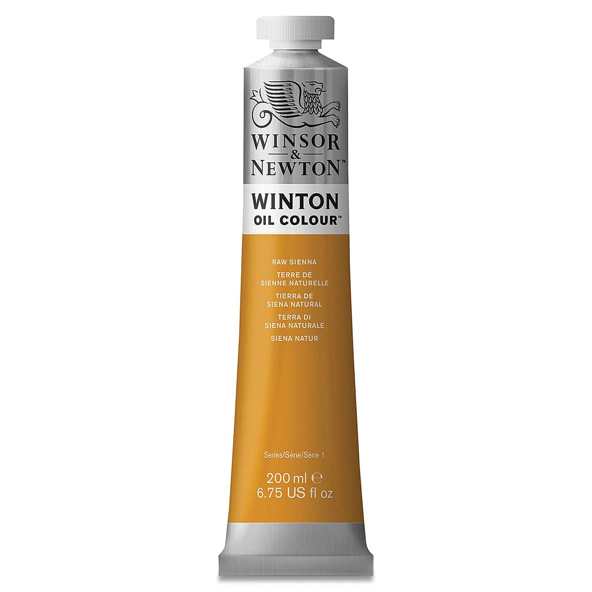 Winsor & Newton Winton Oil Color - Raw Sienna, 200 ml tube Winsor & Newton Winton Oil Color - Raw Sienna, 200 ml tube