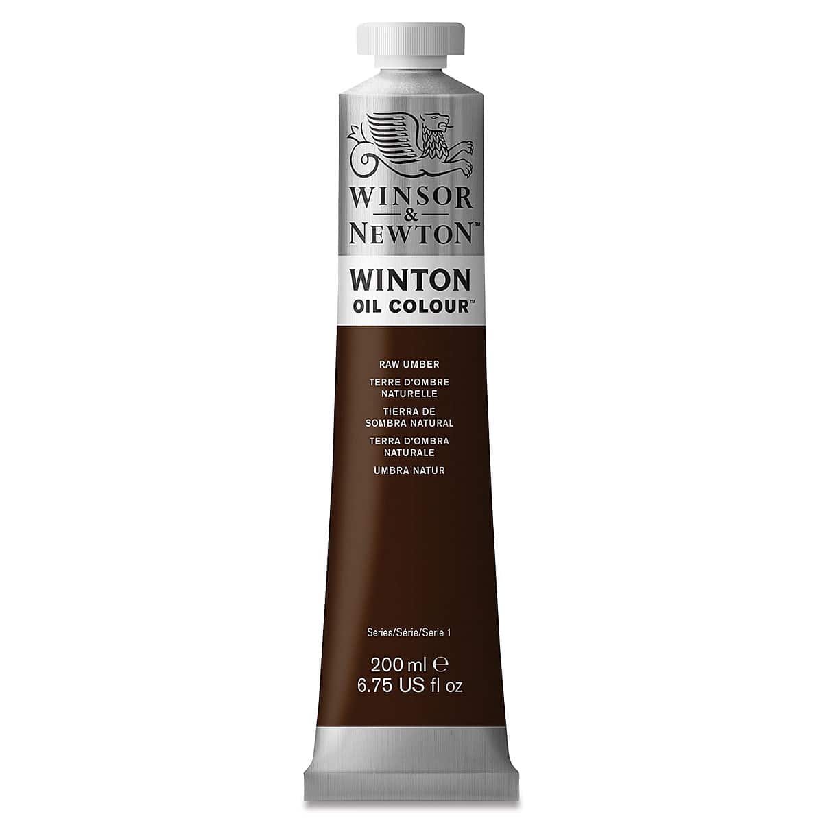Winsor & Newton Winton Oil Color - Raw Umber, 200 ml tube