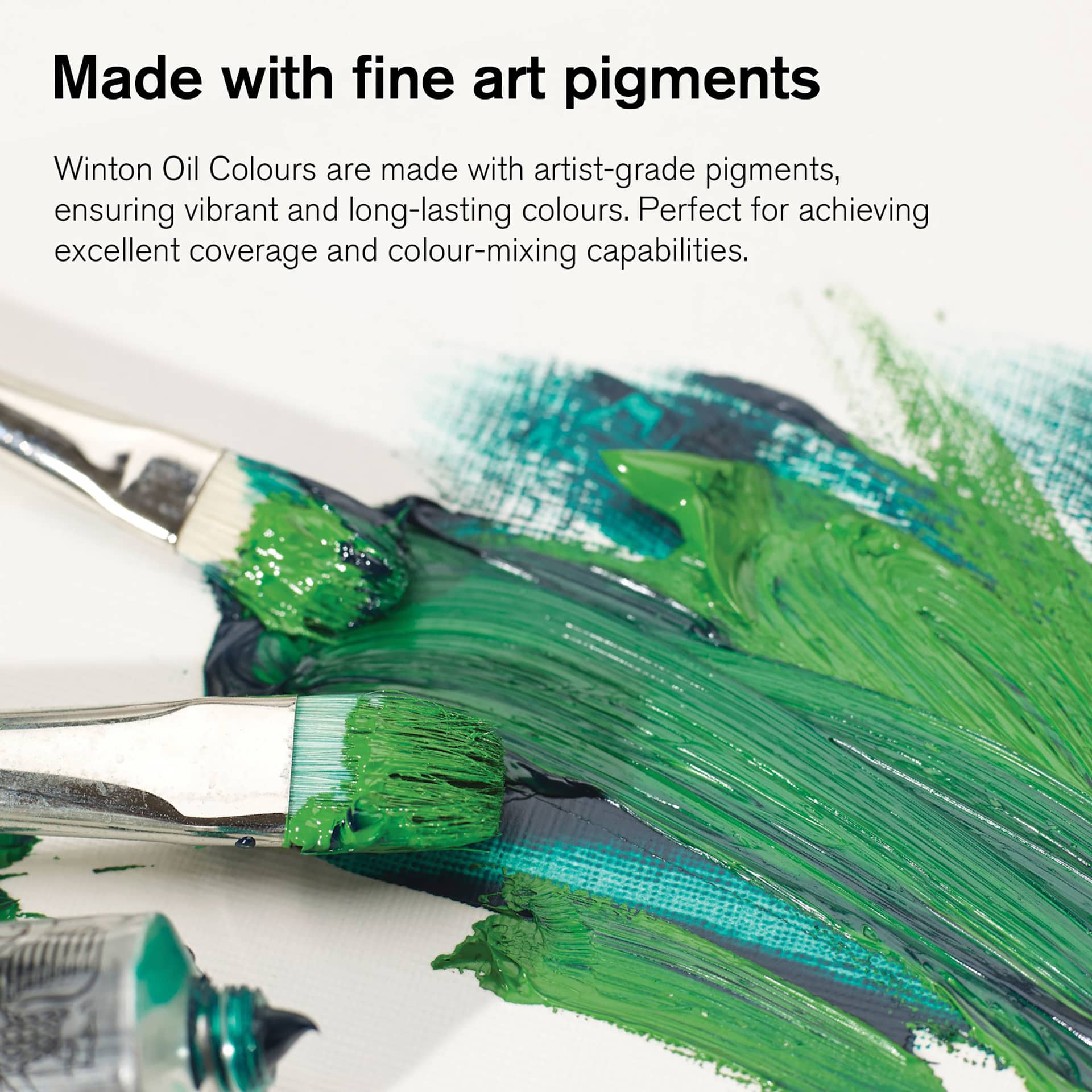 Winsor & Newton Winton Oil Paints are made with artist-grade pigments. Winsor & Newton Winton Oil Paints are made with artist-grade pigments.